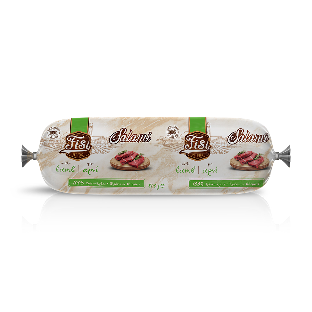 FS303 FISI ΣΑΛΑΜΙ FOR ADULT DOG LAMB - Image 1